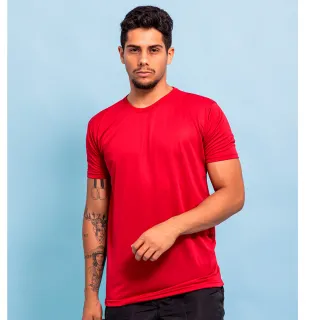Promoção Kit Moda Fitness Treino Academia - Camisetas Dry Fit Masculinas - Kit 3 Camisa Lisa
