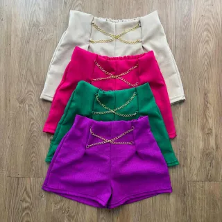 NOVO! Alfaiataria Correntes Short