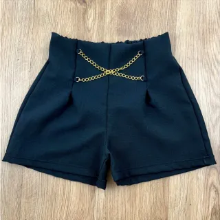 NOVO! Alfaiataria Correntes Short - Bege Corrente