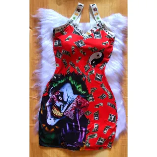 Vestidos Alerquina Multimarcas: Macaquinhos Coringa, Jamaica, Erva Mandrake - Macaquito Jamaica 🇯🇲