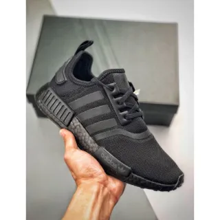 Oferta: Tênis Estiloso NMD Feminino Masculino Moderno Macio - PRETO/PRETO