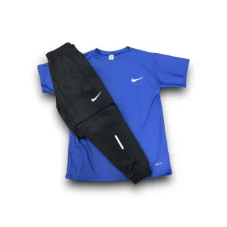 Promoção Conjunto Refletivo Dri-Fit: Calça e Camisa - Cores Novas - calça cinza + camisa preta