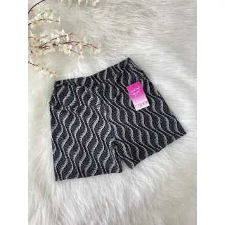 Cross curto shortinho - Compre online na Raryel - azul/riscos laranja