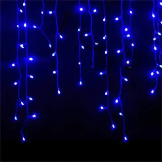 Enfeite de Natal Pisca Pisca Cascata 100 Leds 8 Funções - Raryel - BRANCO FRIO