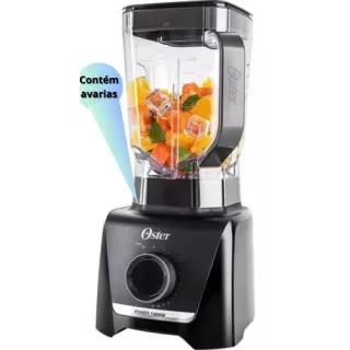 Mostruário Liquidificador Oster Preto 1400 Full 3.2 L - 127v