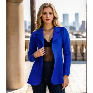 Neoprene Feminino Max Blazer Social - Raryel - GG