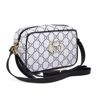Bordado em Alto Relevo - Bolsa Transversal GG Feminina - GG Preta Silk Personalizada