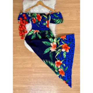 Longo Vestido - Compre online na Raryel - Estampa 02