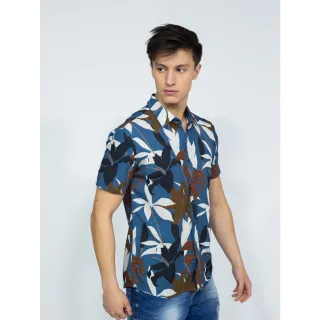 Modelo Importado Estampado Slim Fit Camisa 2023 - Camisa 060