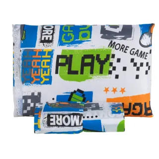 Lençol Estampado Infantil Solteiro - Jogo de 2 peças - Estampa - 01