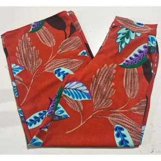 Estampado casual pantalona calça - Onça 🐆 1