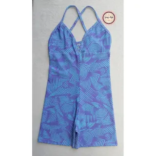 Macaquinho de Academia Feminino Suplex Alcinha Cruzado - Fitness Curto - Ref.002