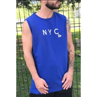 Machão Regatas Masculinas em Algodão - P, M, G, GG - HURLEY AZUL