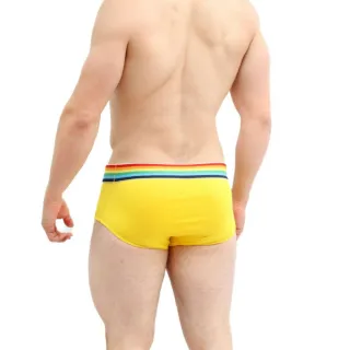 Microfibra respirável cueca slip arco iris - Lilás