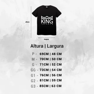 Camisa Padrão Shopping - Camiseta Masculina Premium de Algodão Fio 30.1 - G