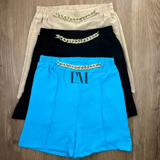 Duna Adulto Feminino Short de Alfaiataria - Pink