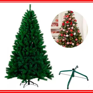 Decoração Natal Pinheiro 150 / 180 / 210cm - Ambientes corporativos e residenciais - 150 cm280Galhos