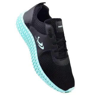 OFERTA Tênis Academia Feminino Corrida Caminhada IMPAX NK 4D - Preto/Rosa