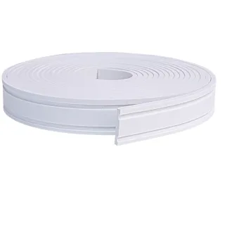 Boiserie ripado flexível autocolante Eva 5cm - Rodapé roda pe (valor por metro) - Único