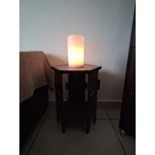 Espaços Pequenos: Abajur de Mesa para Salas e Quartos - Preta