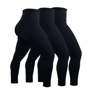 Caminhada Fitness Suplex Kit 2 Calças Legging Feminina Treino Academia - Estampada e Estampada