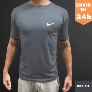 ENVIO RÁPIDO - KIT 4 Camisetas Dry fit Slimfit Padrão e Plus Academia Casual Treino Musculação Esportes Exercícios Corrida Tecido Furadinho - GG