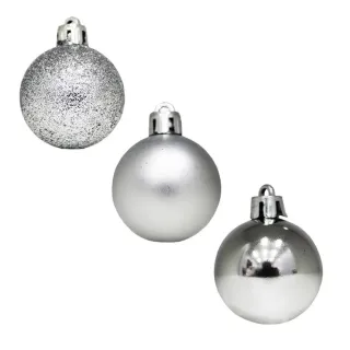 Kit Decoração Natalina Bolas de Natal - 9 Unidades Tamanho Médio 6cm - Verde