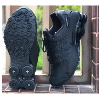 Promoção Tênis Nike Shox NZ 4 Molas - Calçado Esportivo Masculino - NZ PRETO/ROSA