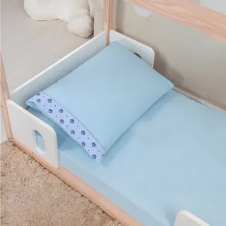 Lençol Montessoriano com fronha, jogo de 02 peças Ponto Palito - CHEVRON CINZA COM CINZA