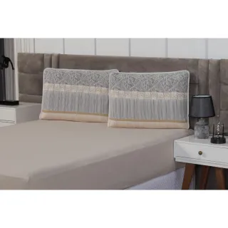 Malha 100% Algodão Jogo Lencol Casal 3 Pecas - ARGOS