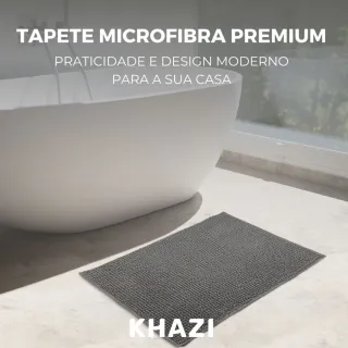 Tapete Antiderrapante Bolinha Microfibra Macarrão Luxo Várias Cores 40x60 - Vermelho Rubi