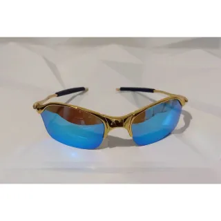 Estilosa Juju Lupa Feminino Masculino Óculos Mcs - Chumbo  Azul