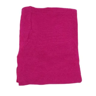 Tricô Manga Curta Blusa C/Elastano - Roxo