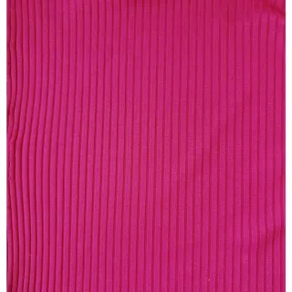 Cores Cropped Manga Curta Feminina - Top Gola Alta Canelada - Pink