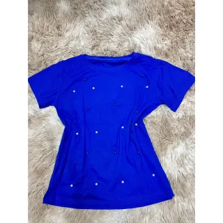 Tendência da Moda - Blusa Feminina T-shirt Básica Perola Viscolycra - VERDE BEBÊ