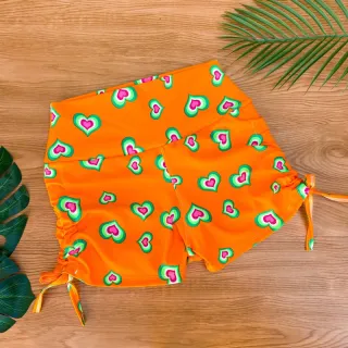 Cordinha de Academia com Regulagem na Lateral - Fitness Feminino - estampa 16