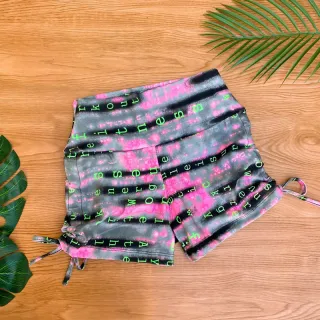 Cordinha de Academia com Regulagem na Lateral - Fitness Feminino - estampa 16