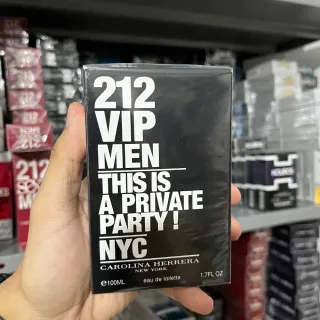 Melhor Qualidade Importados: Kit 3 Perfumes Masculinos 212 Men, 212 Vip Black e 212 Vip Men 100ml - Único