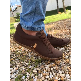 Promoção Sapatênis Polo UP Masculino - Original Casual - Cinza