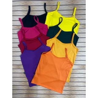 Regatinha Básica de Alcinha Sem Transparência - Kit com 10 - Kit com 2