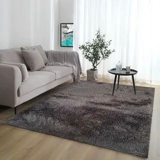 Tapete 2,00X1,40M Felpudo para Sala e Quarto - Cinza