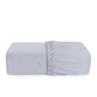 Lençol Malha Gel Avulso Casal - Queen 300 Fios - Malha Gel Azul