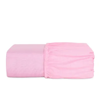 Lençol Malha Gel Avulso Casal - Queen 300 Fios - Malha Gel Azul