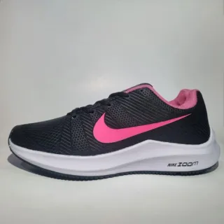 Tenis Confortável Feminino Meia para Academia Caminhada Fitness - NK Preto Pink