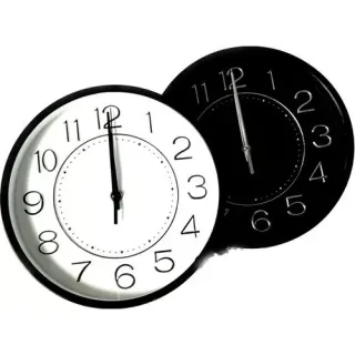 Ellegance Relógio de Parede 25cm para Sala, Cozinha e Escritório