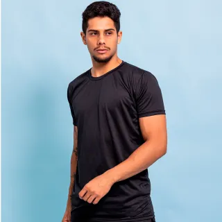 Camiseta Dry Fit Masculina Treino Cross Fit - Vermelho