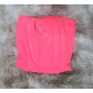 Moda Praia Verão 2023: Kimono Curta de Amarrar com Cinto - Moda Feminina - Rosa neon