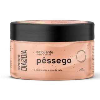 Kit Dia a Dia de Pêssego - Labotrat (Esfoliante, Hidratante, Sabonete Líquido e Sais) - Esfoliante 300g