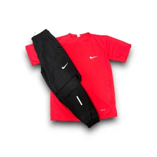 Promoção Conjunto Refletivo Dri-Fit: Calça e Camisa para Treino - calça azul + camisa branca