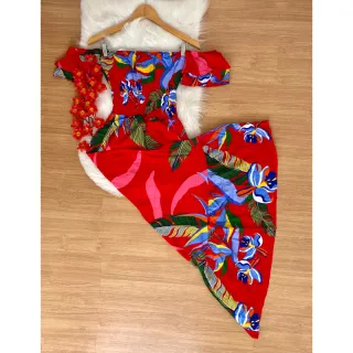 Longo Vestido - Compre online na Raryel - Estampa 02